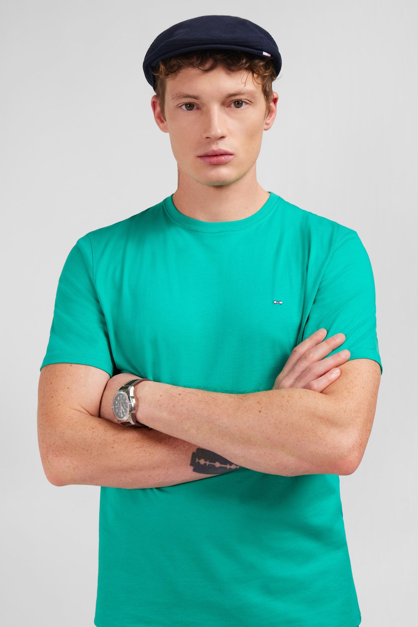 T-shirt vert à manches courtes - Image 2