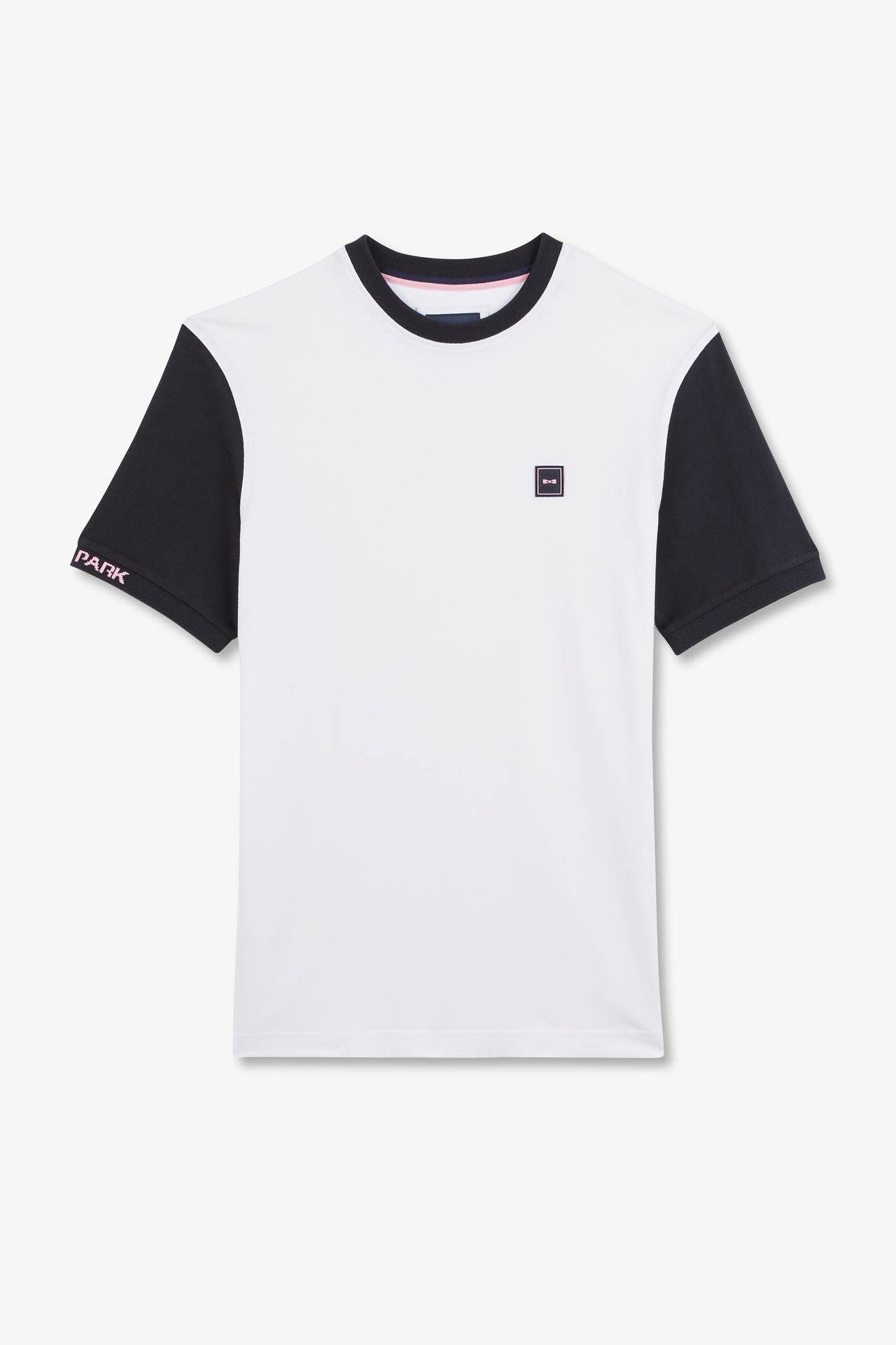 White colour-block T-shirt – Eden Park