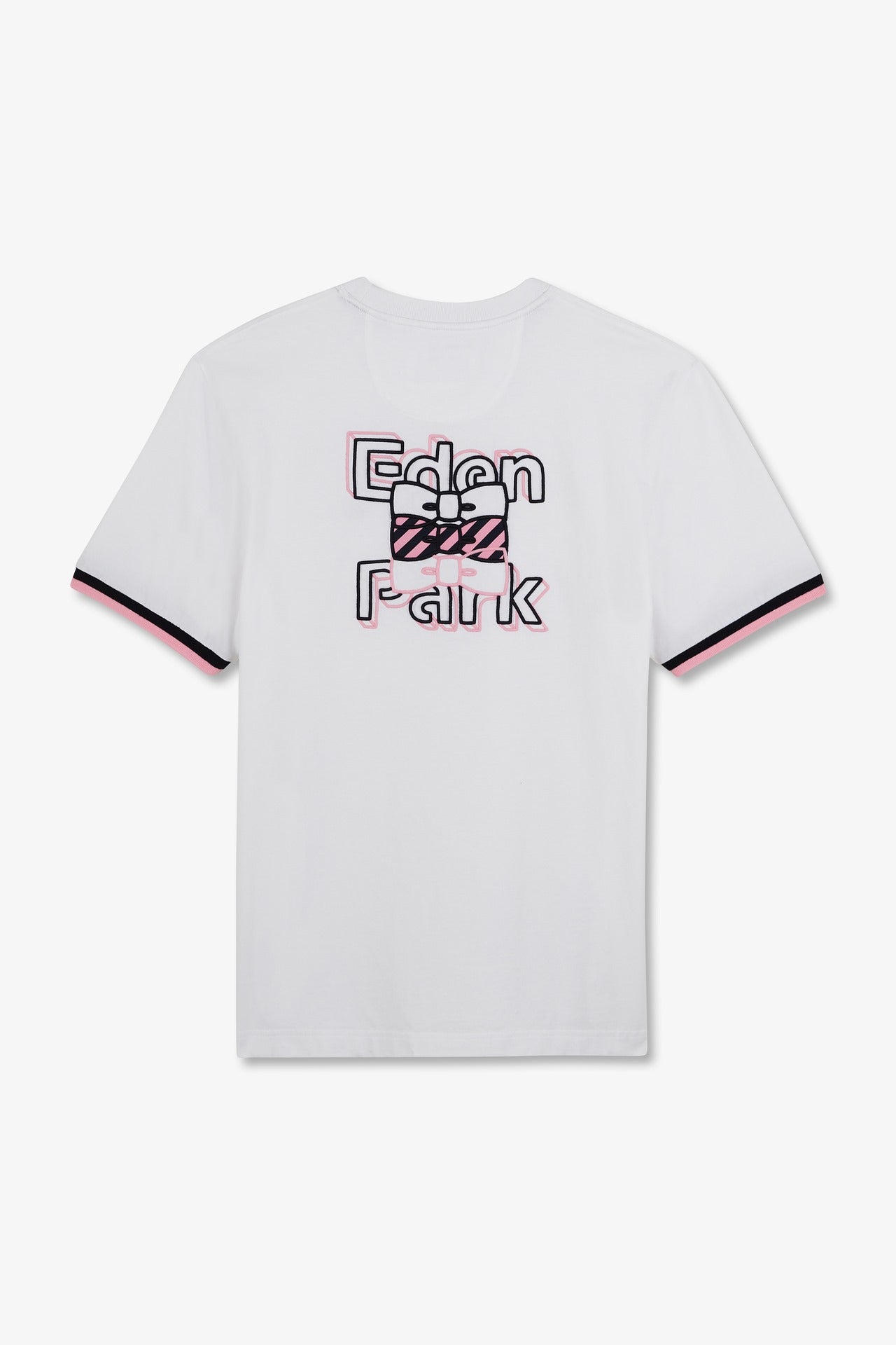 White T-shirt with Eden Park embroidery - Image 5