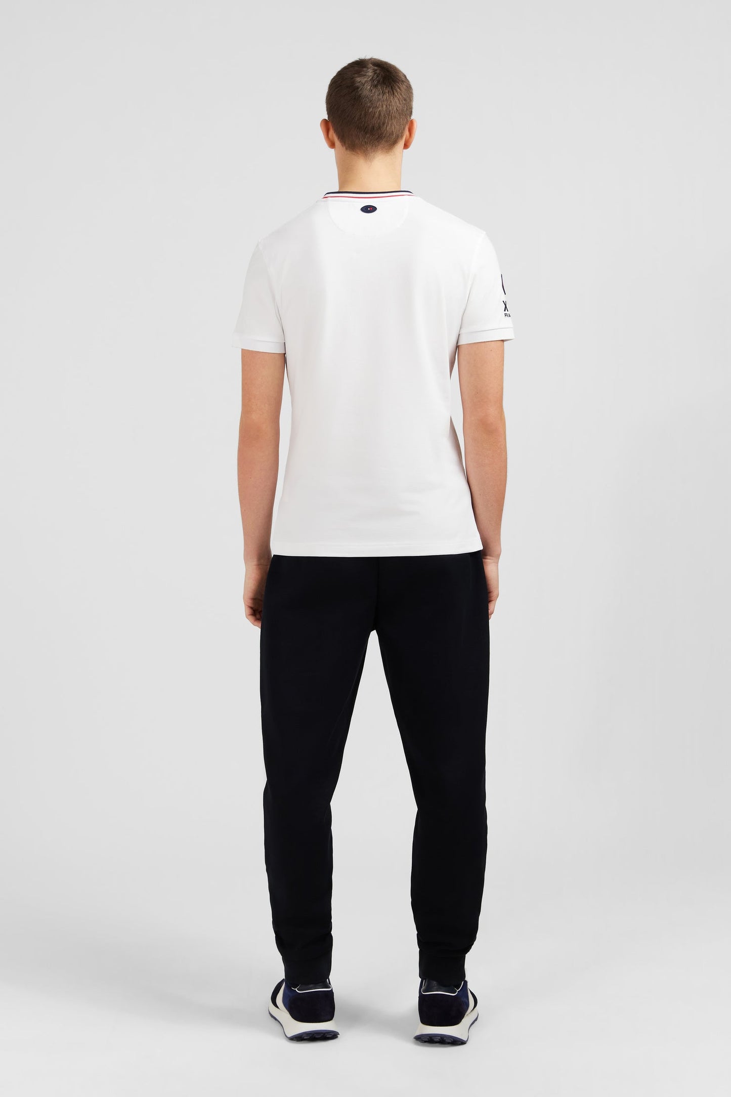 T-shirt à manches courtes blanc imprimé XV de France - Image 6