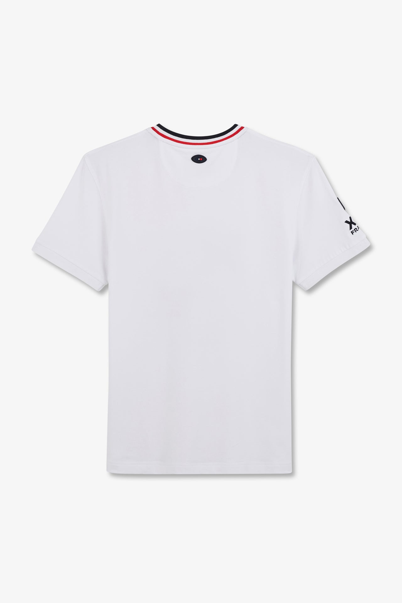 T-shirt à manches courtes blanc imprimé XV de France - Image 4