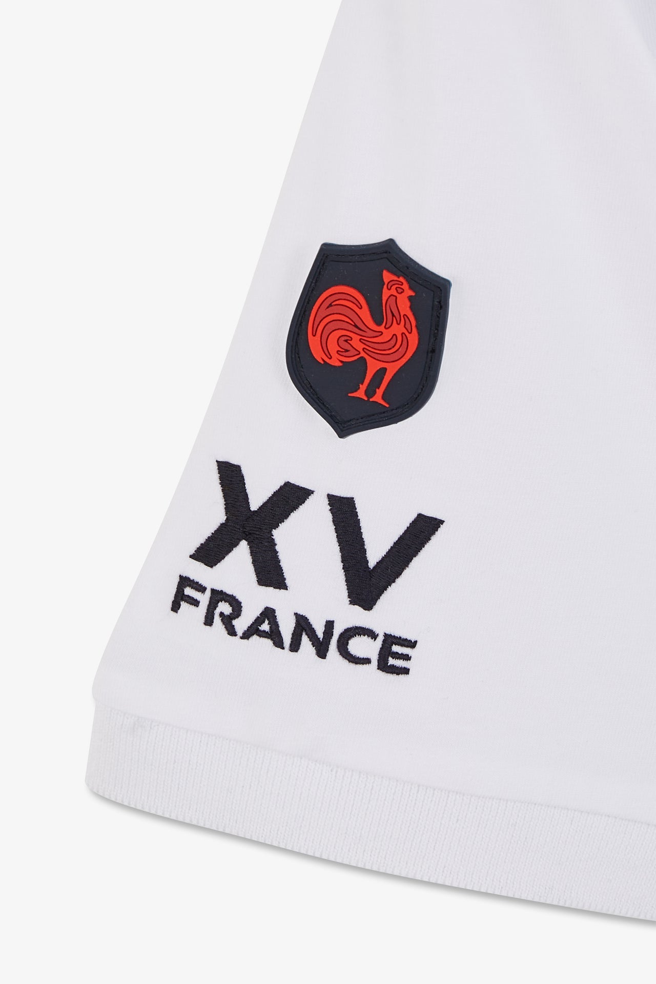 T-shirt à manches courtes blanc imprimé XV de France - Image 9