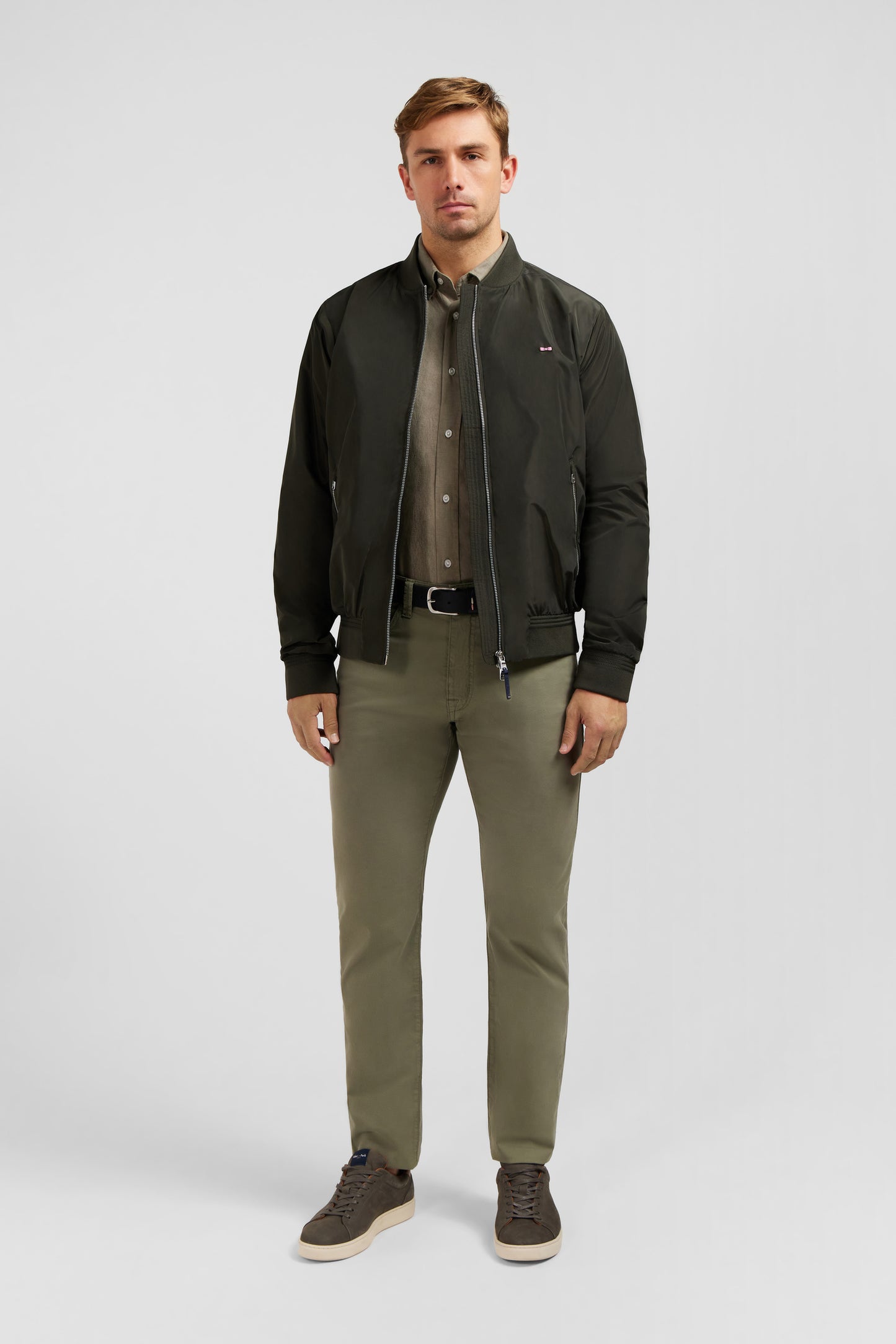 Plain khaki jacket