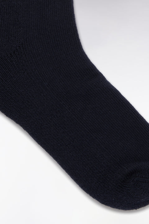 Navy and pink full-rimmed rugby socks - Image 3