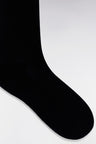 Navy stretch cotton-blend socks with Eden Park logo