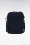 Navy blue canvas messenger bag