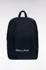 Navy blue backpack with Eden Park logo