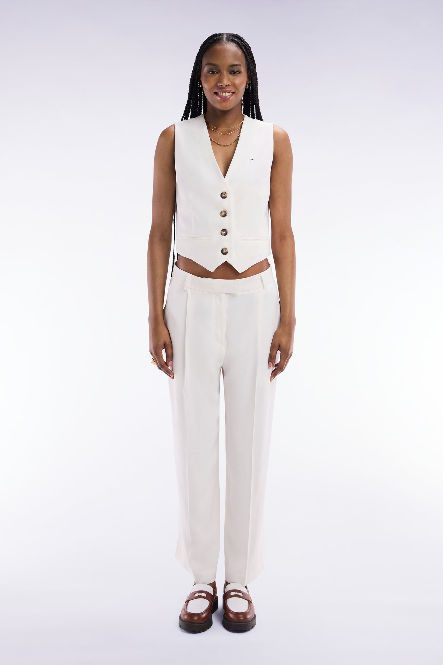 E26BASPA0031_ECC - F BLA TROUSERS C KOMAZAWA