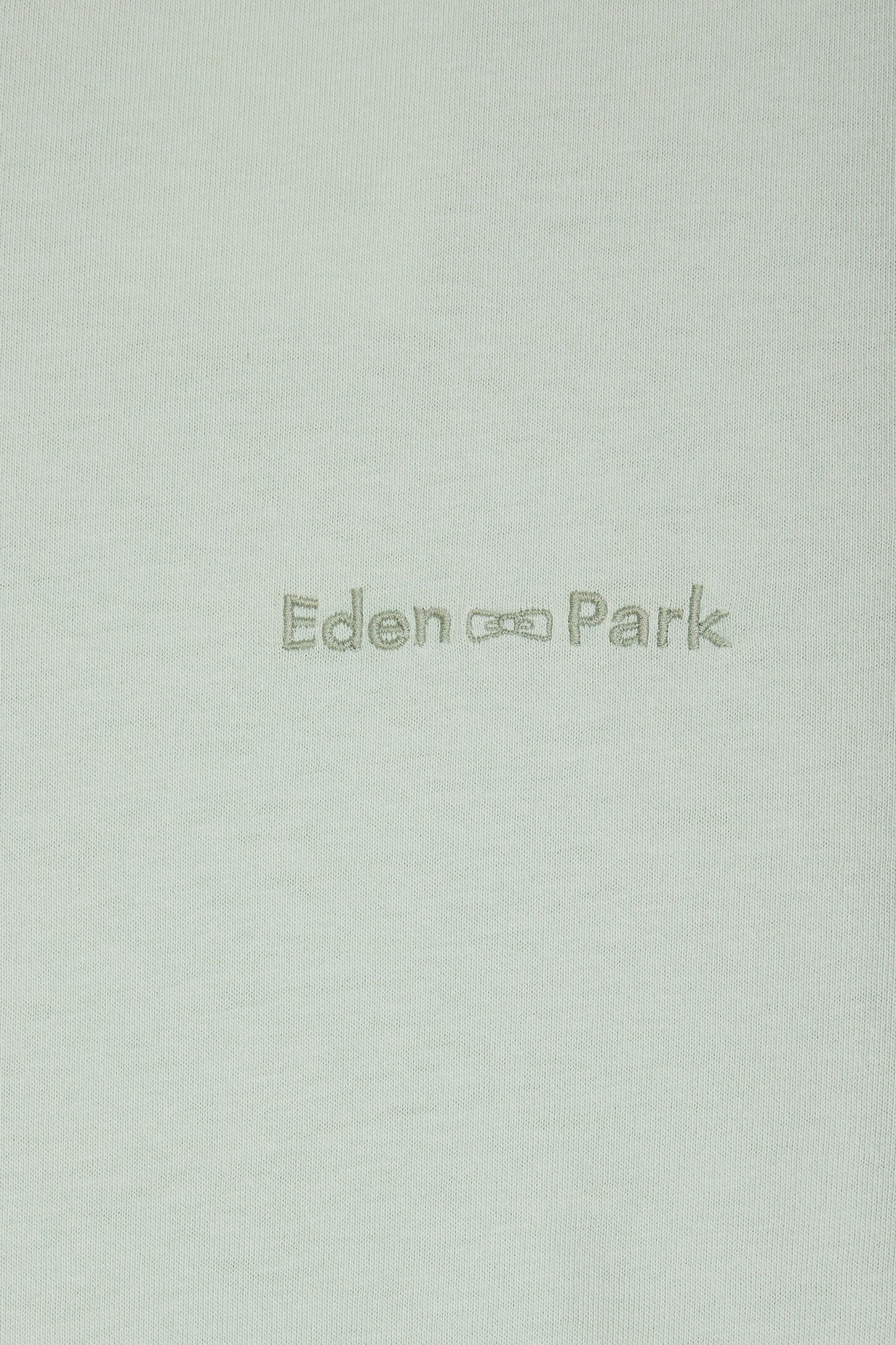 Relaxed-fit green overdyed cotton T-shirt