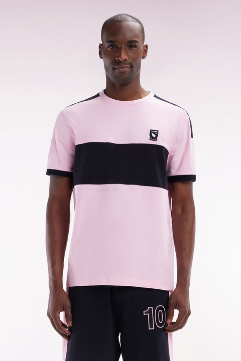 Relaxed-fit New Zealand pink cotton T-shirt - Image 1