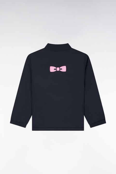 Children navy nylon windproof jacket - Image 2