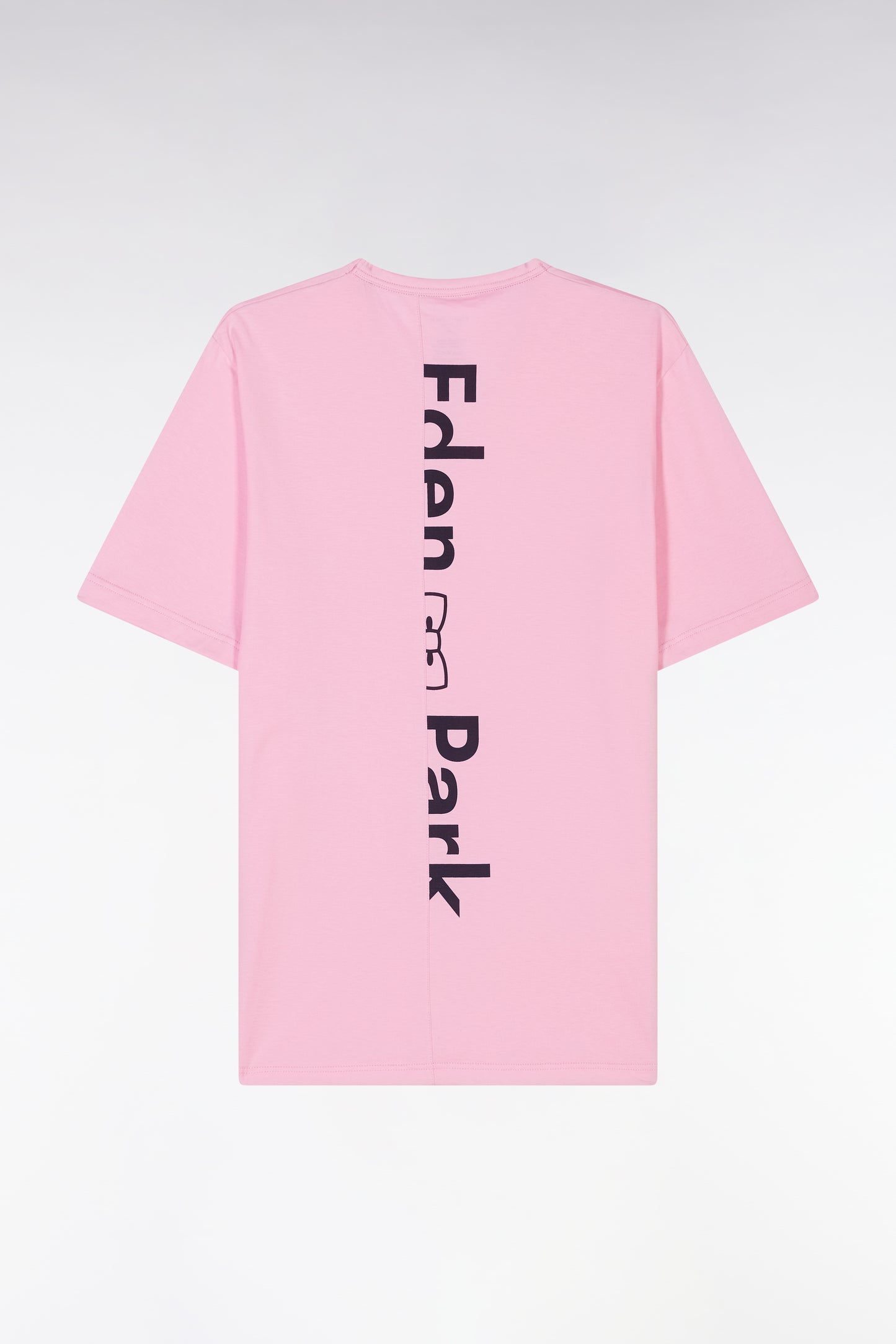 Short cotton jersey pyjamas Pink T-shirt Navy shorts