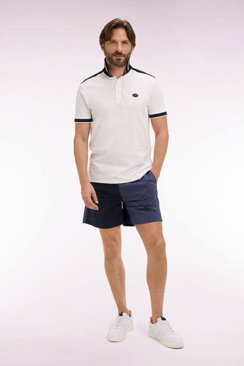 Maillot de bain bicolore marine - Image 3