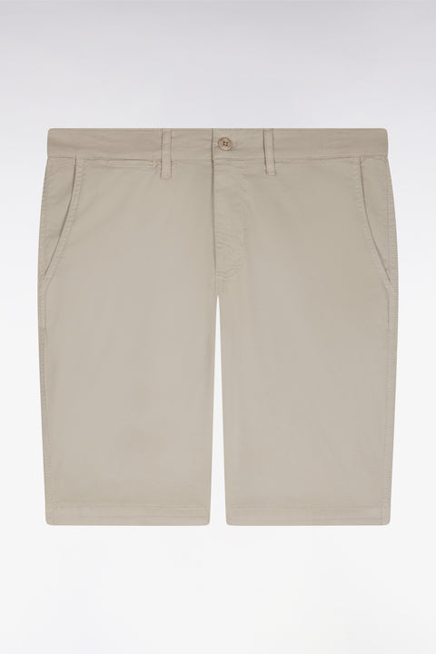 Bermuda cargo en coton kaki - Image 2