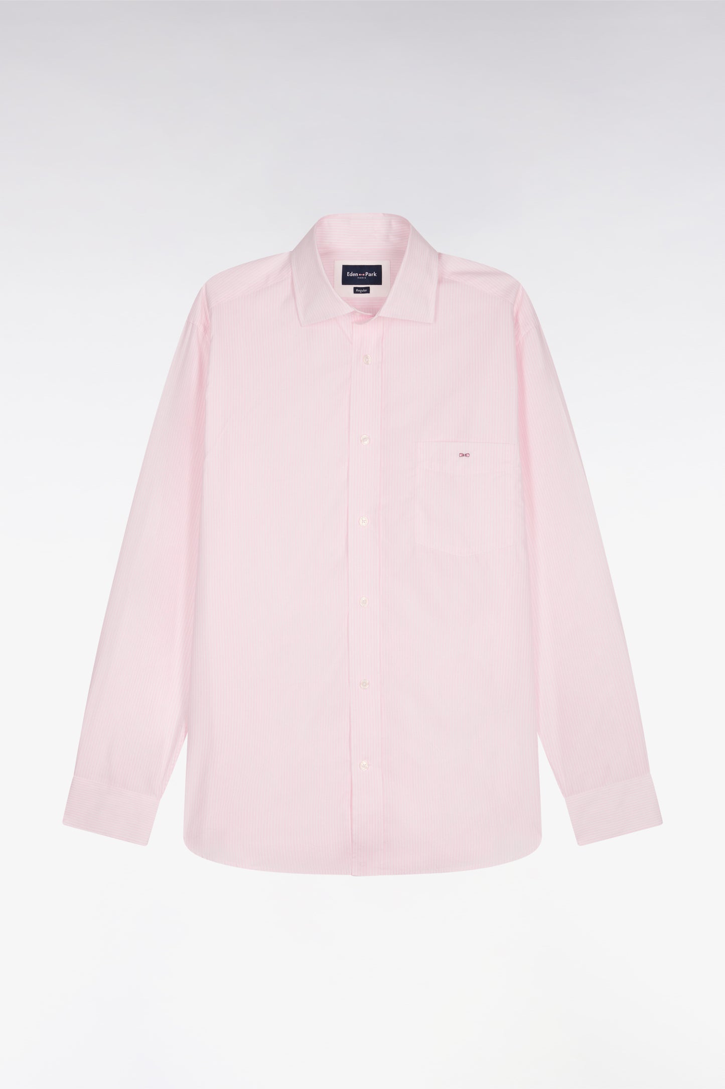 Chemise en coton rose