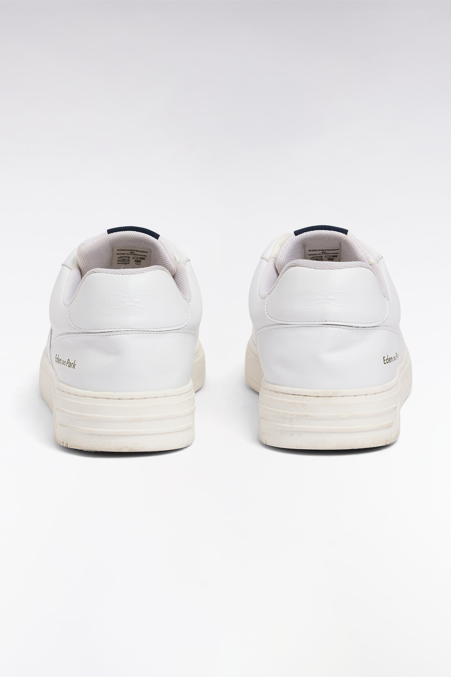 Sneakers en cuir blanc