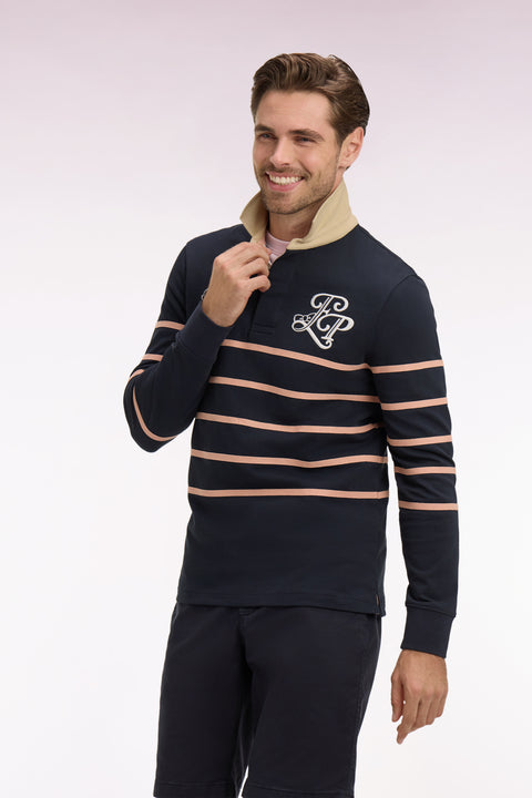 Maillot à manches longues marine - Image 1