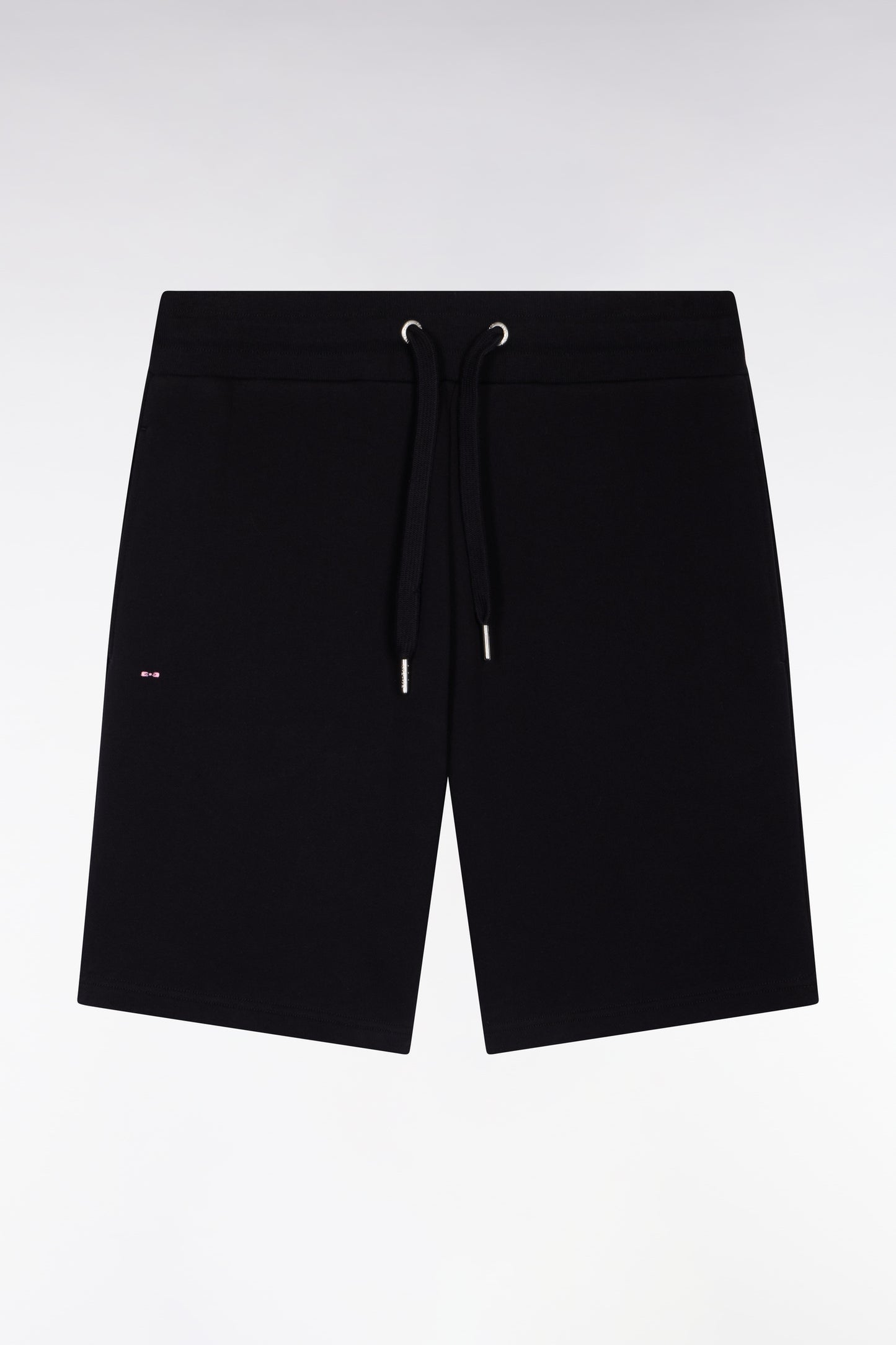 Short en molleton coton noir