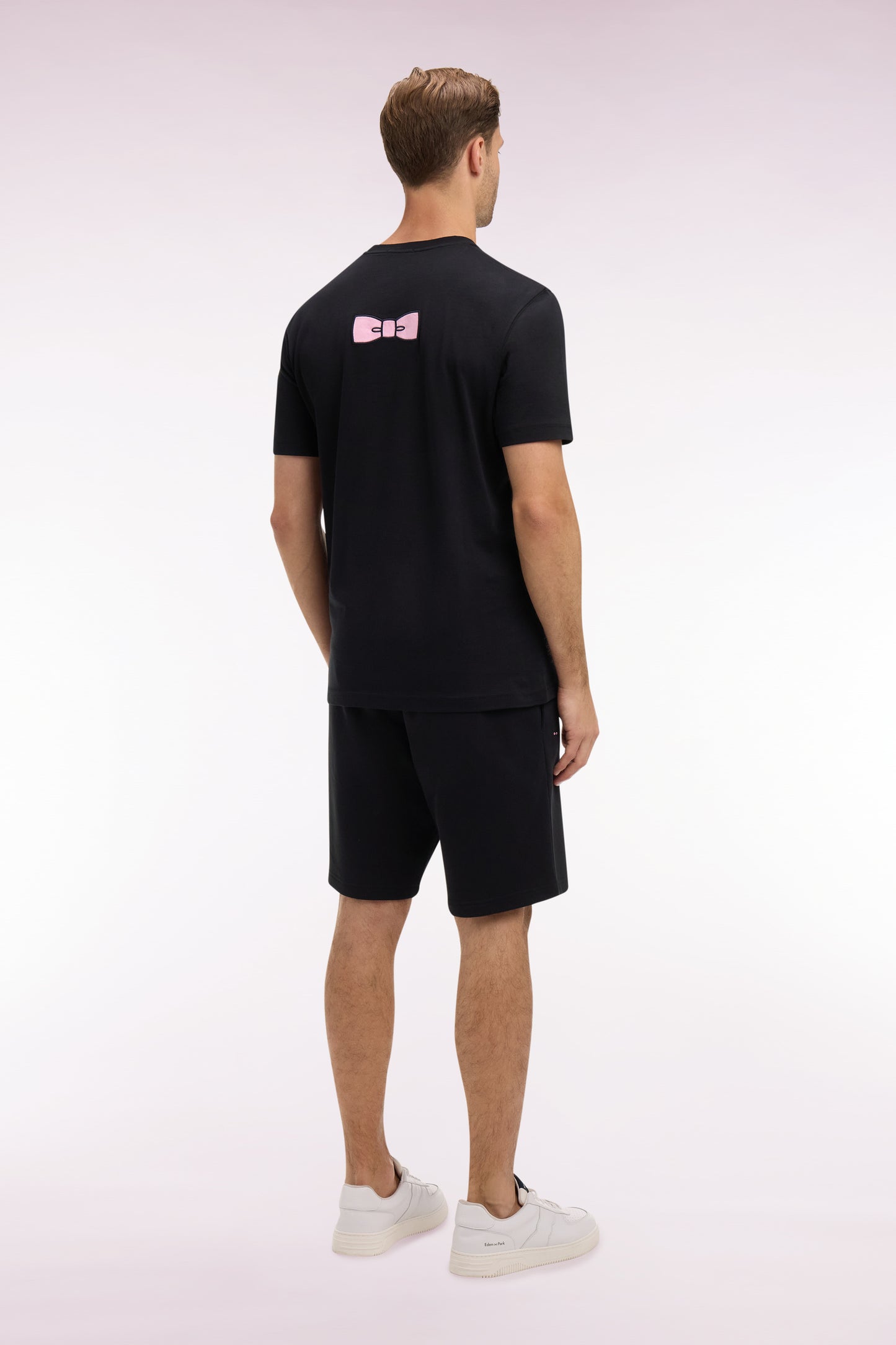 Short en molleton coton noir