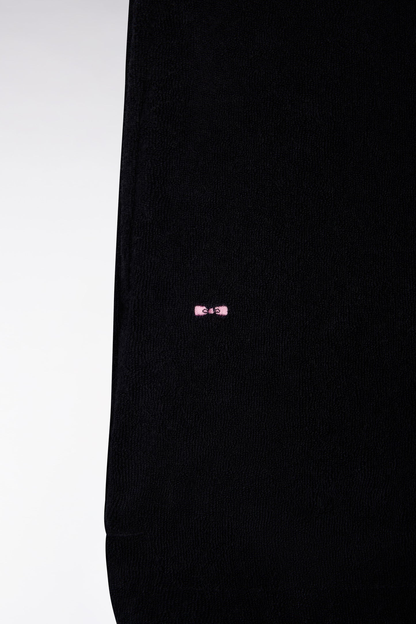 Regular fit navy terrycloth elasticated waist shorts