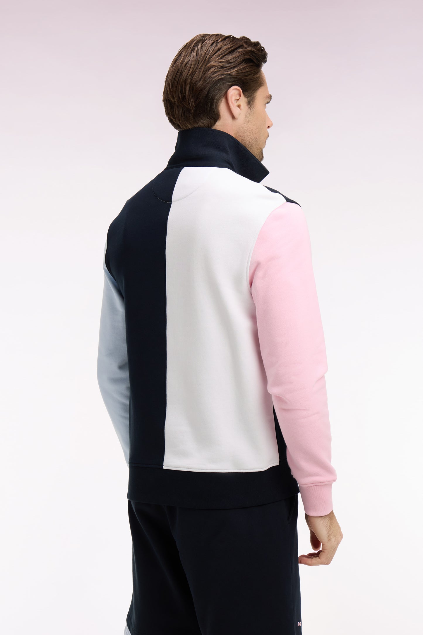 Maillot en molleton coton colorblock