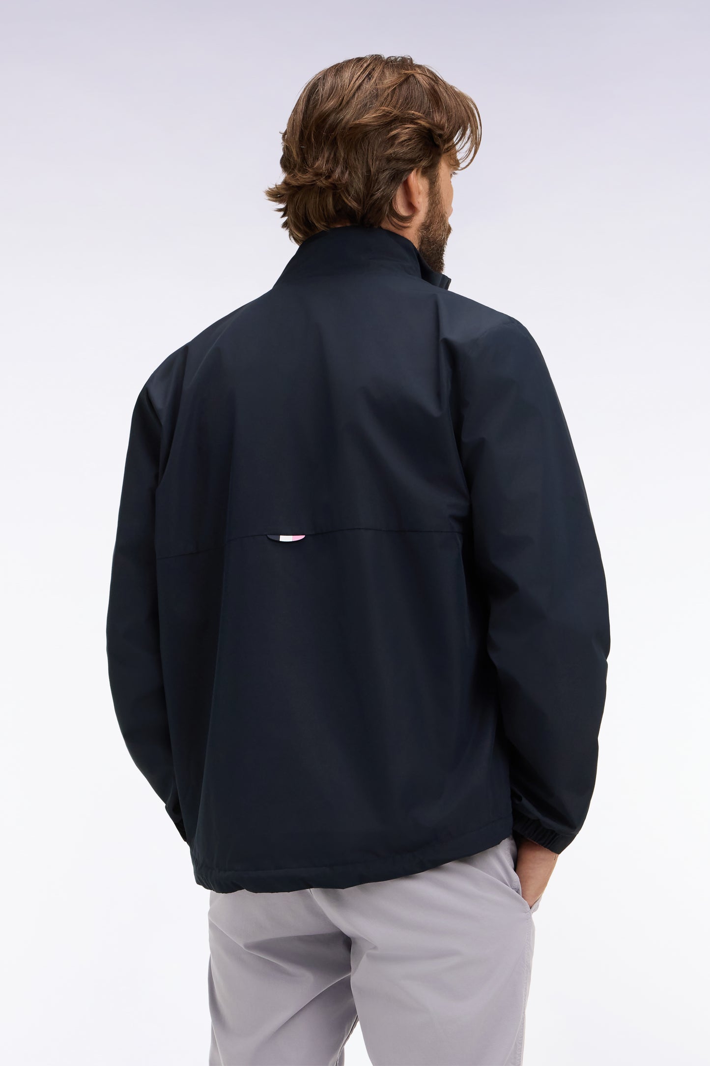 Coupe-vent en nylon marine