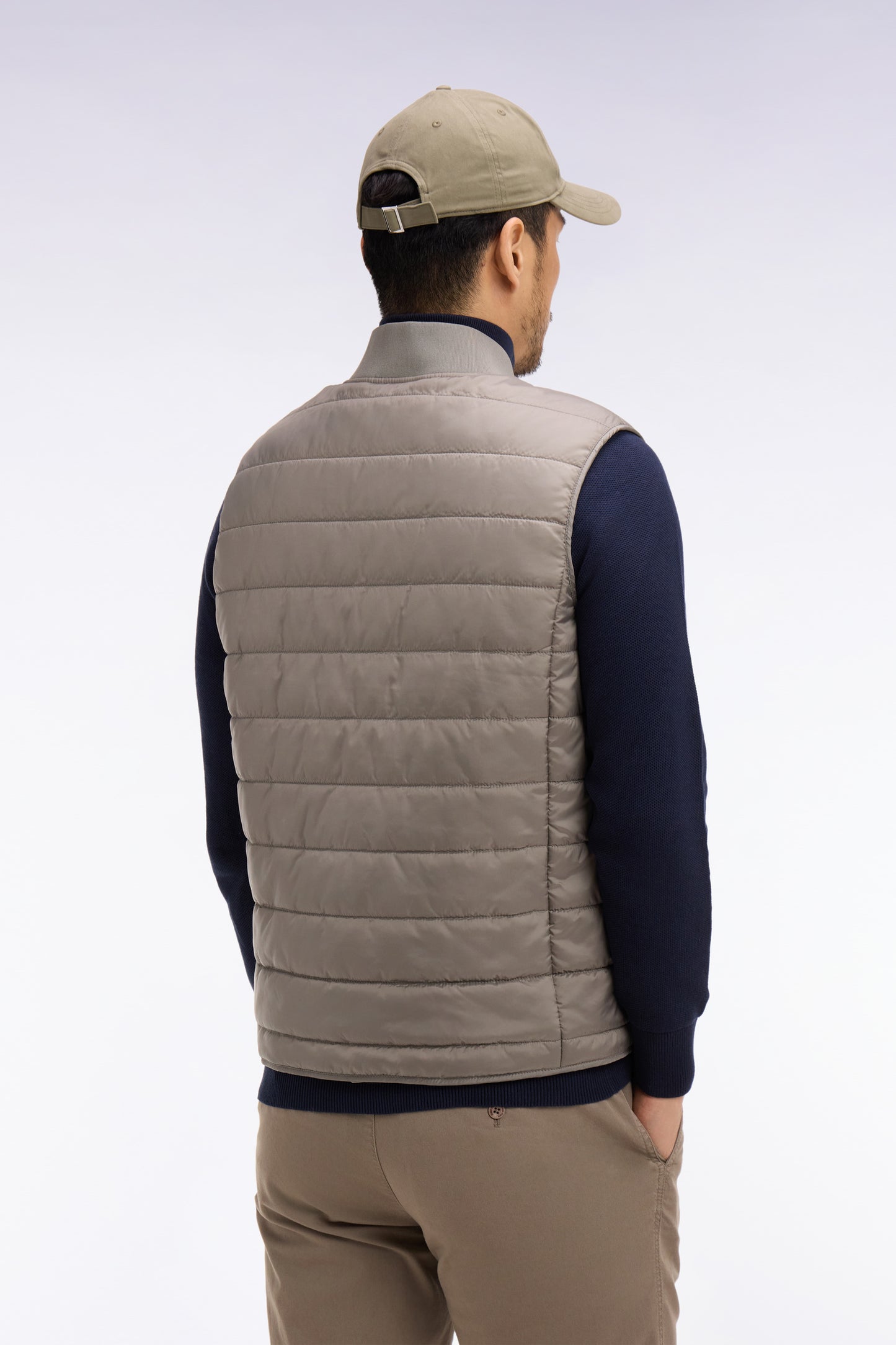 Doudoune sans manches kaki