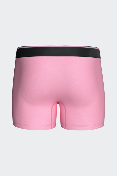 Boxer en jersey de coton stretch rose - Image 3