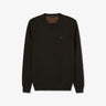 Khaki wool mix jumper