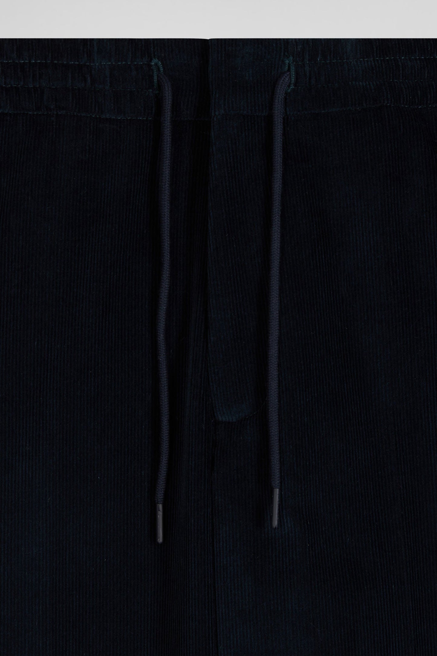 Pantalon en velours côtelé bleu marine taille élastiquée coupe Modern - Image 7