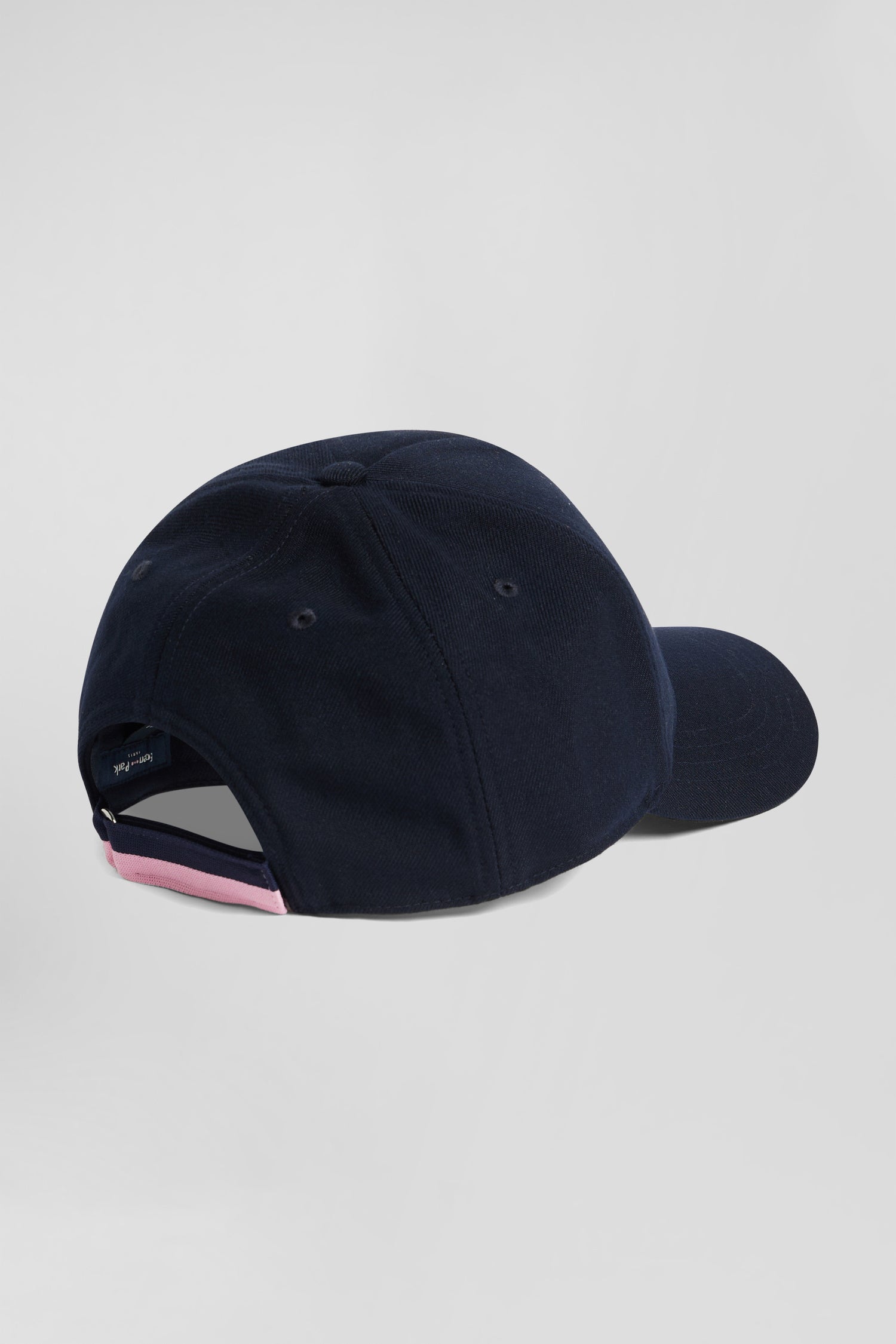 Casquette bleu marine broderie nœud papillon