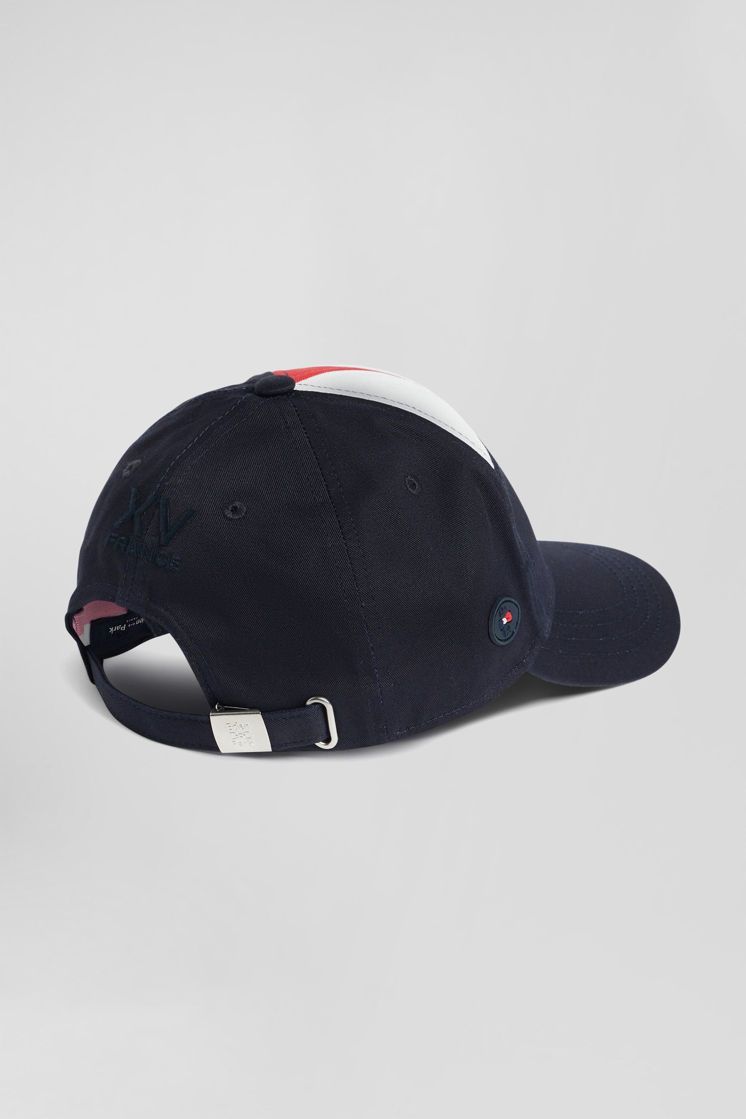 Casquette en coton bleu marine XV de France