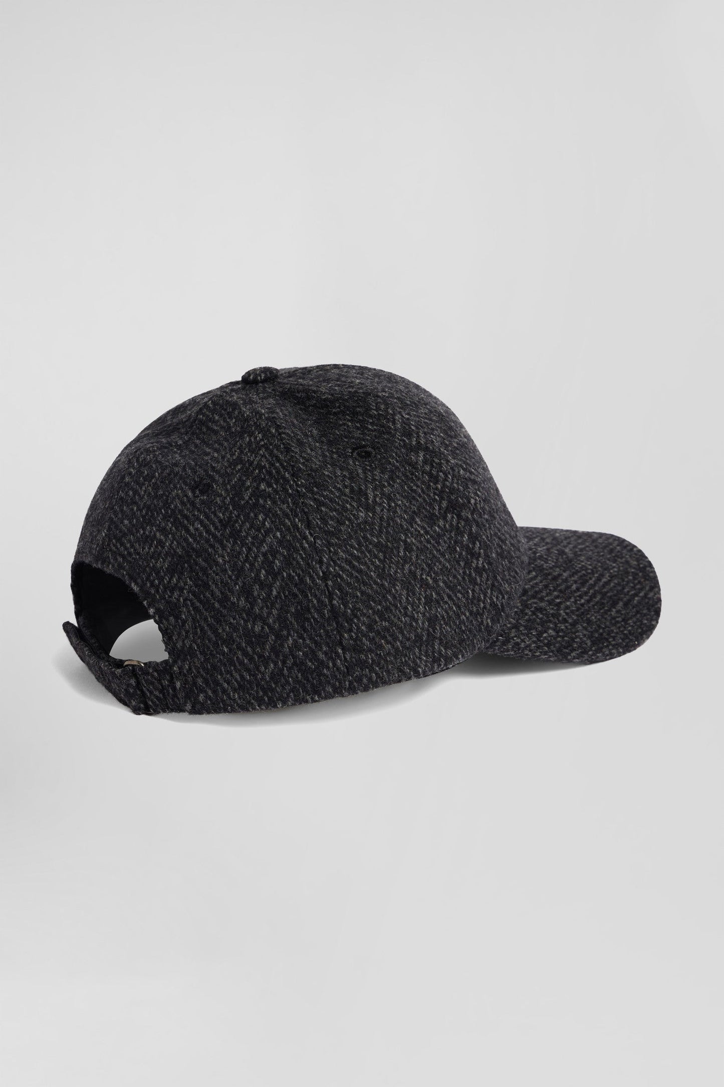 Casquette en laine mélangée gris anthracite - Image 2