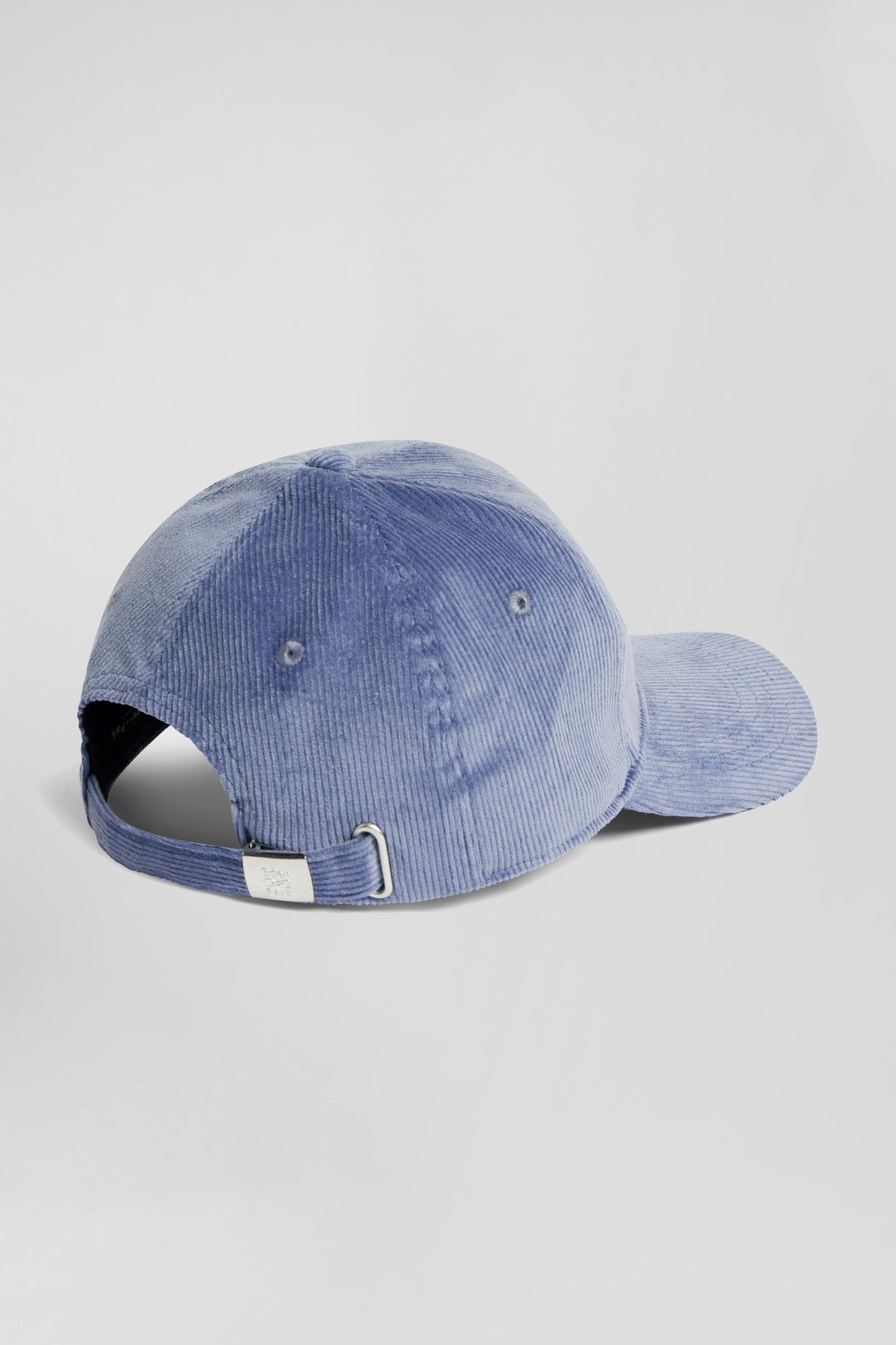 Casquette en velours côtelé bleue - Image 3