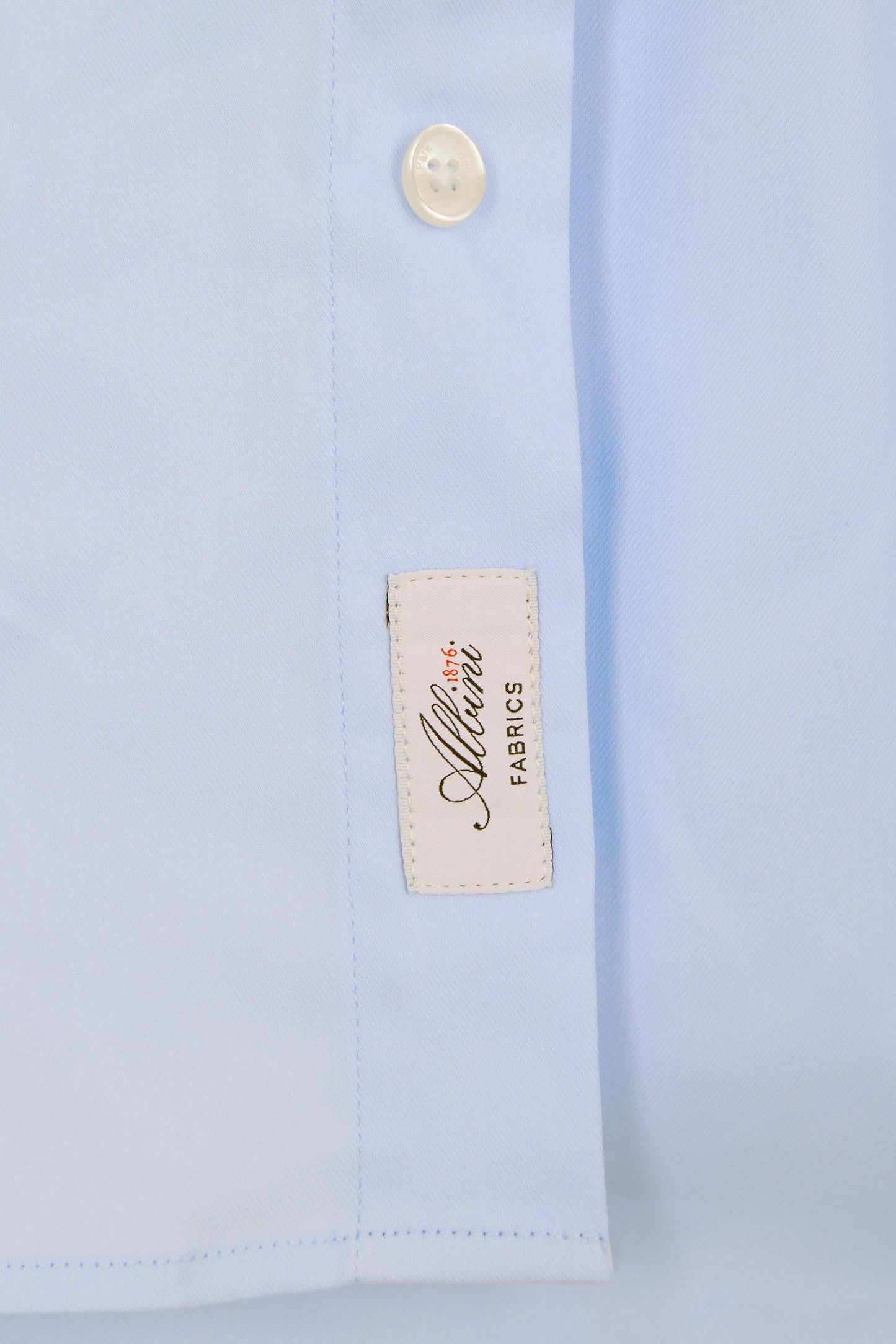 Chemise unie ciel en coton stretch mélangé coupe Regular - Image 10