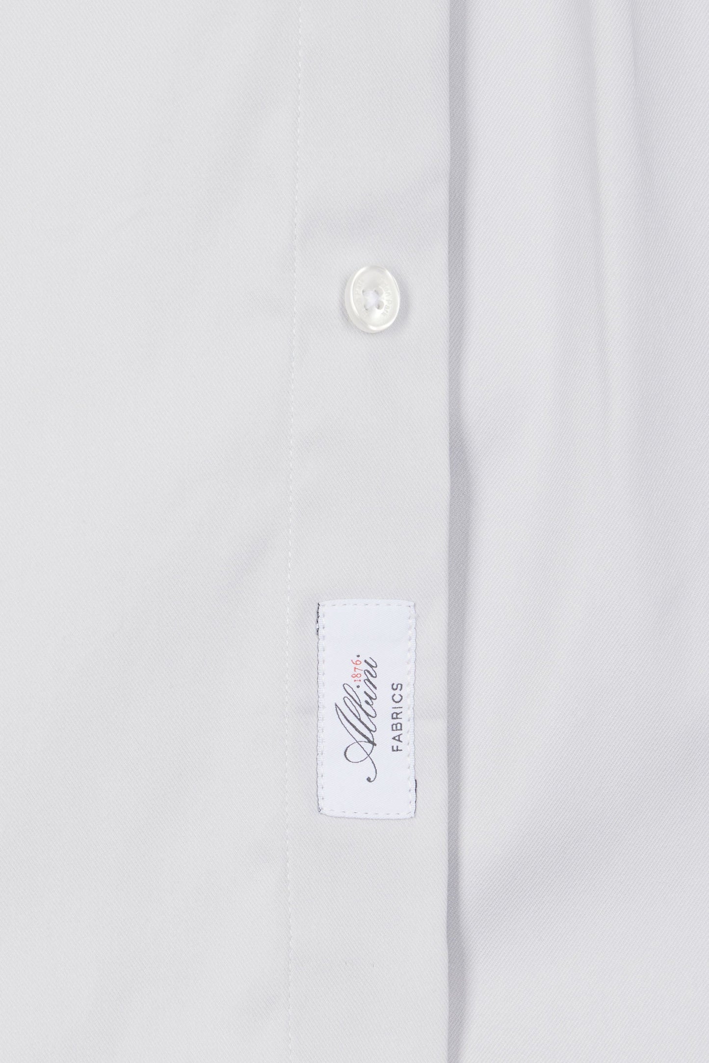 Chemise unie grise en coton stretch mélangé coupe Regular - Image 10