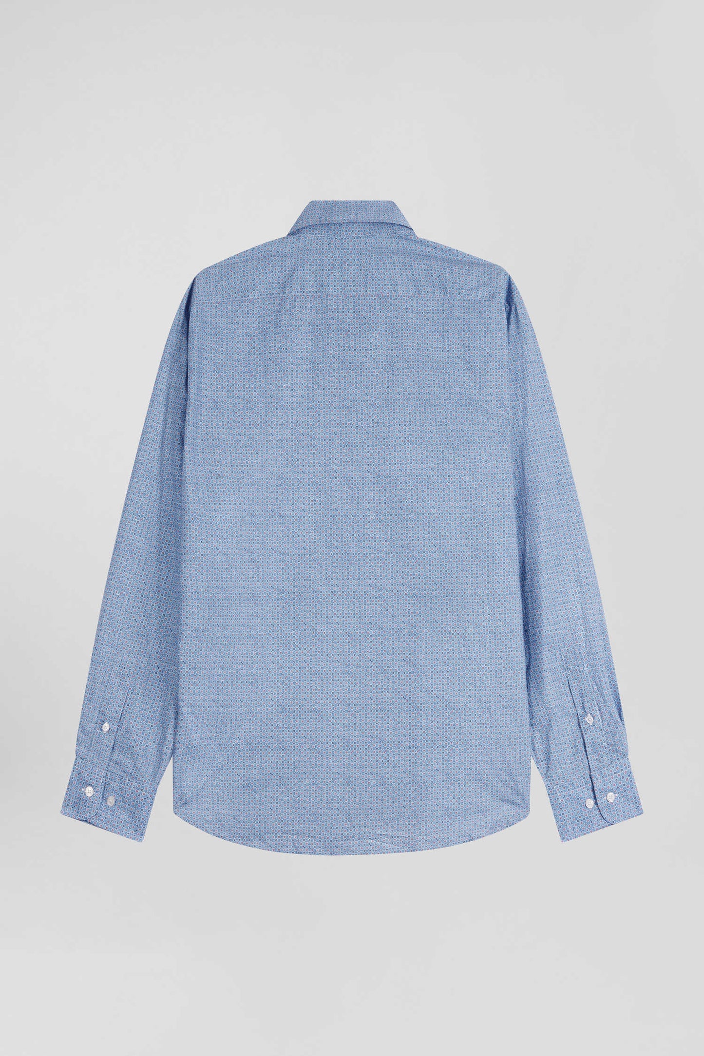 Chemise en coton ciel coupe Slim - Image 5