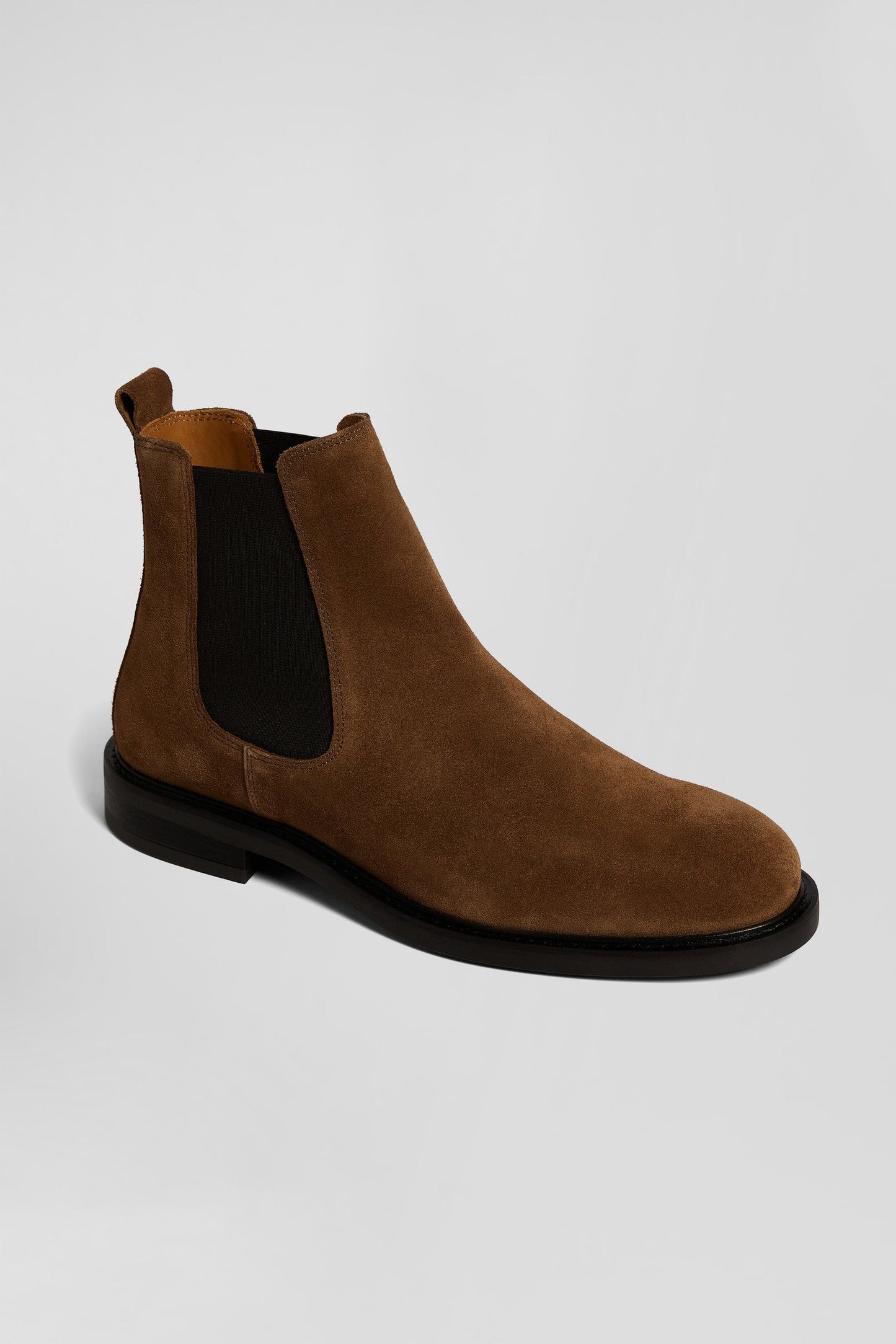 Chelsea boots en cuir de vachette marron - Image 4