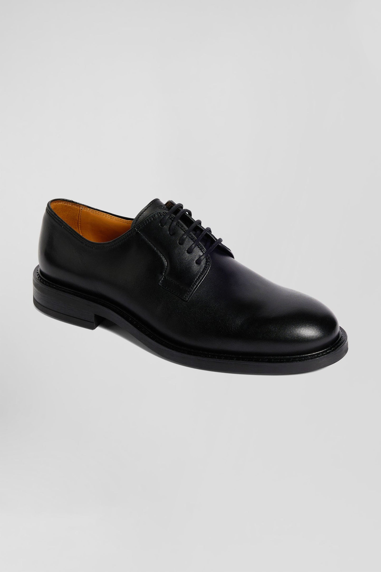 Derbies lacés en cuir noir - Image 3