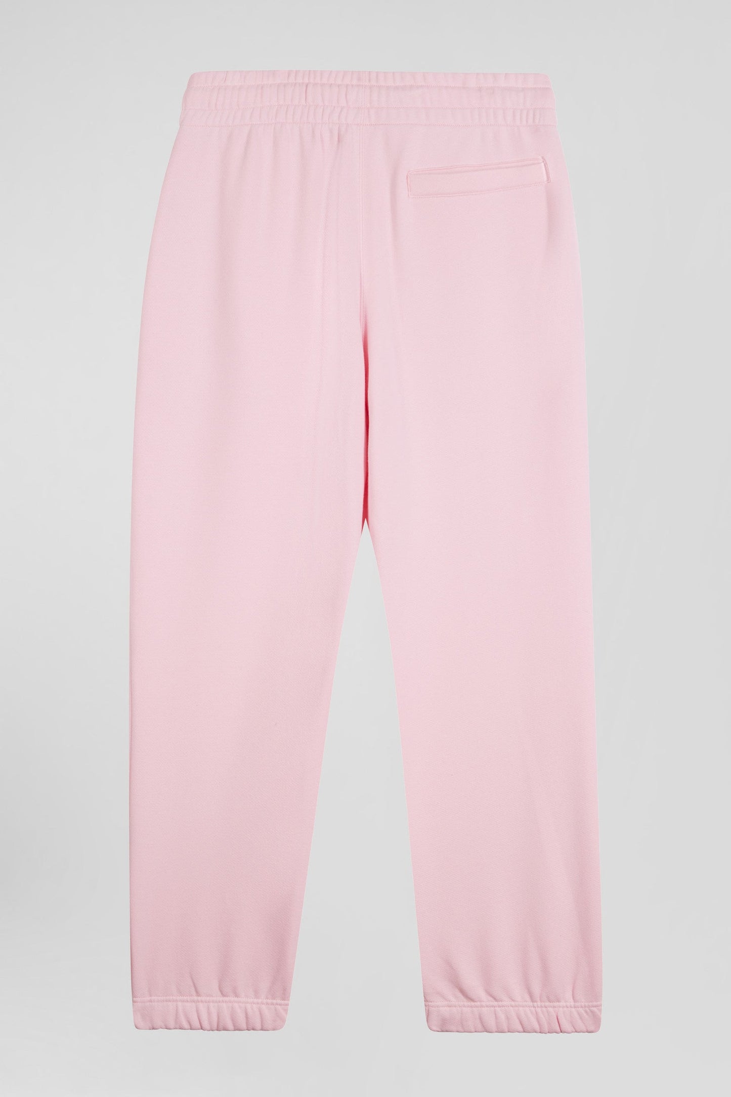 Pantalon jogging en molleton gratté rose coupe Regular - Image 4