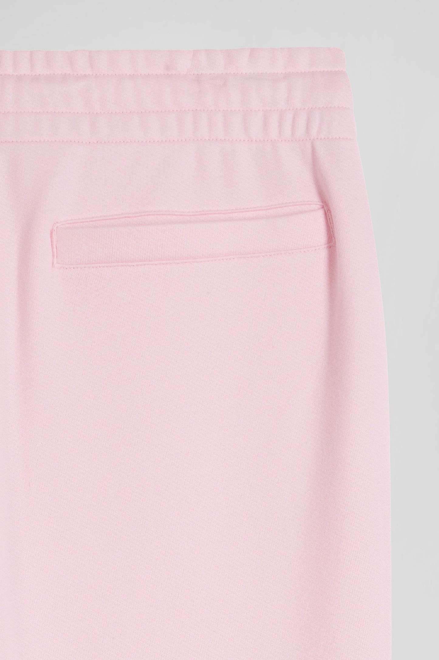 Pantalon jogging en molleton gratté rose coupe Regular - Image 8