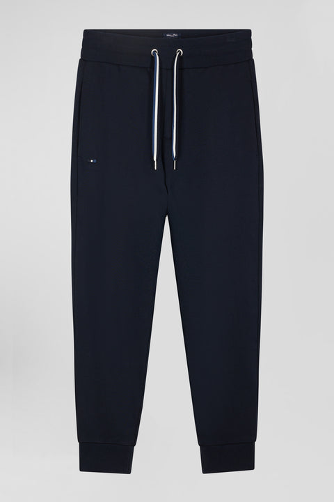 Relax navy blue brushed fleece jogging bottoms - Image 2
