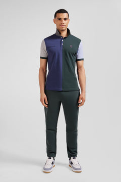 Men's Color Block Polo Shirts