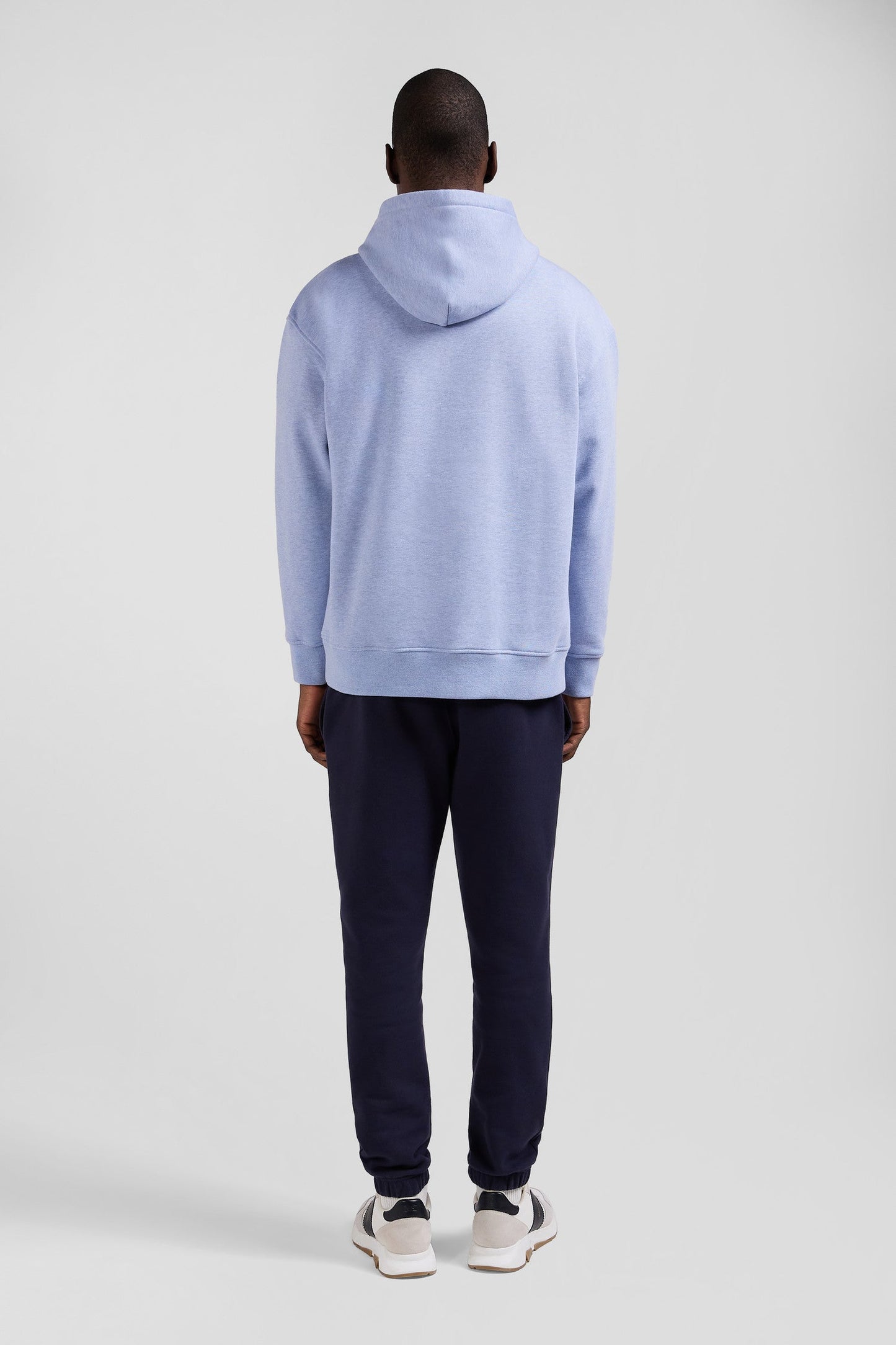 Sweatshirt en coton ciel coupe Oversize - Image 7