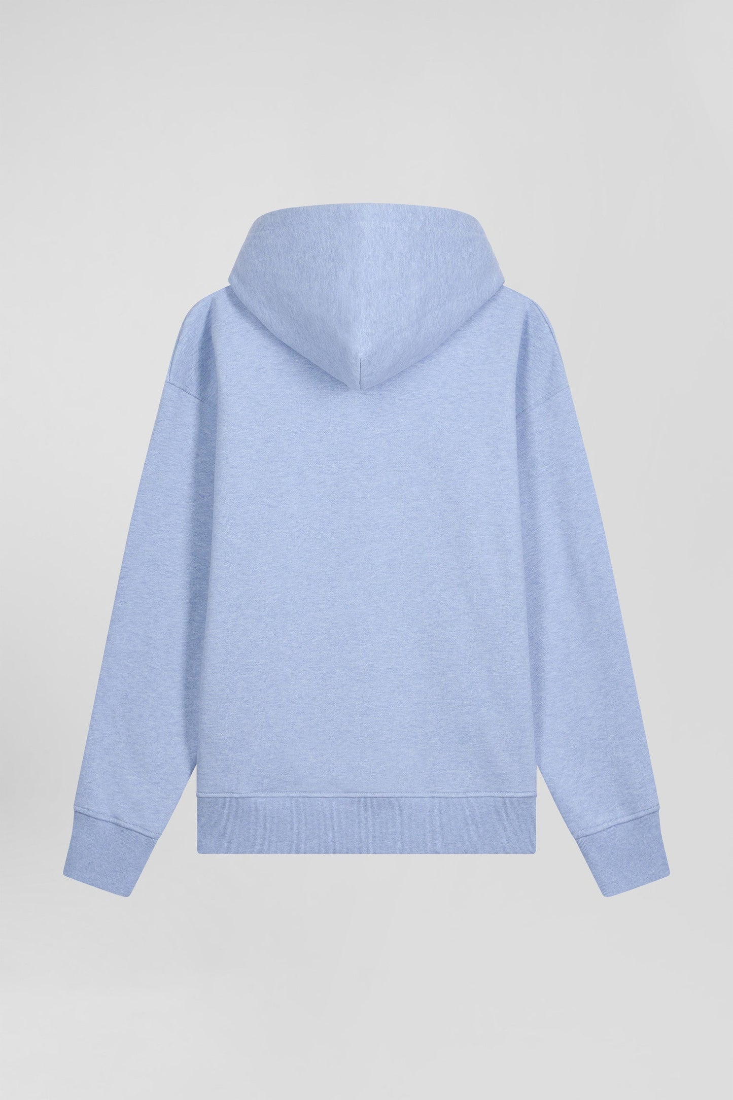 Sweatshirt en coton ciel coupe Oversize - Image 5