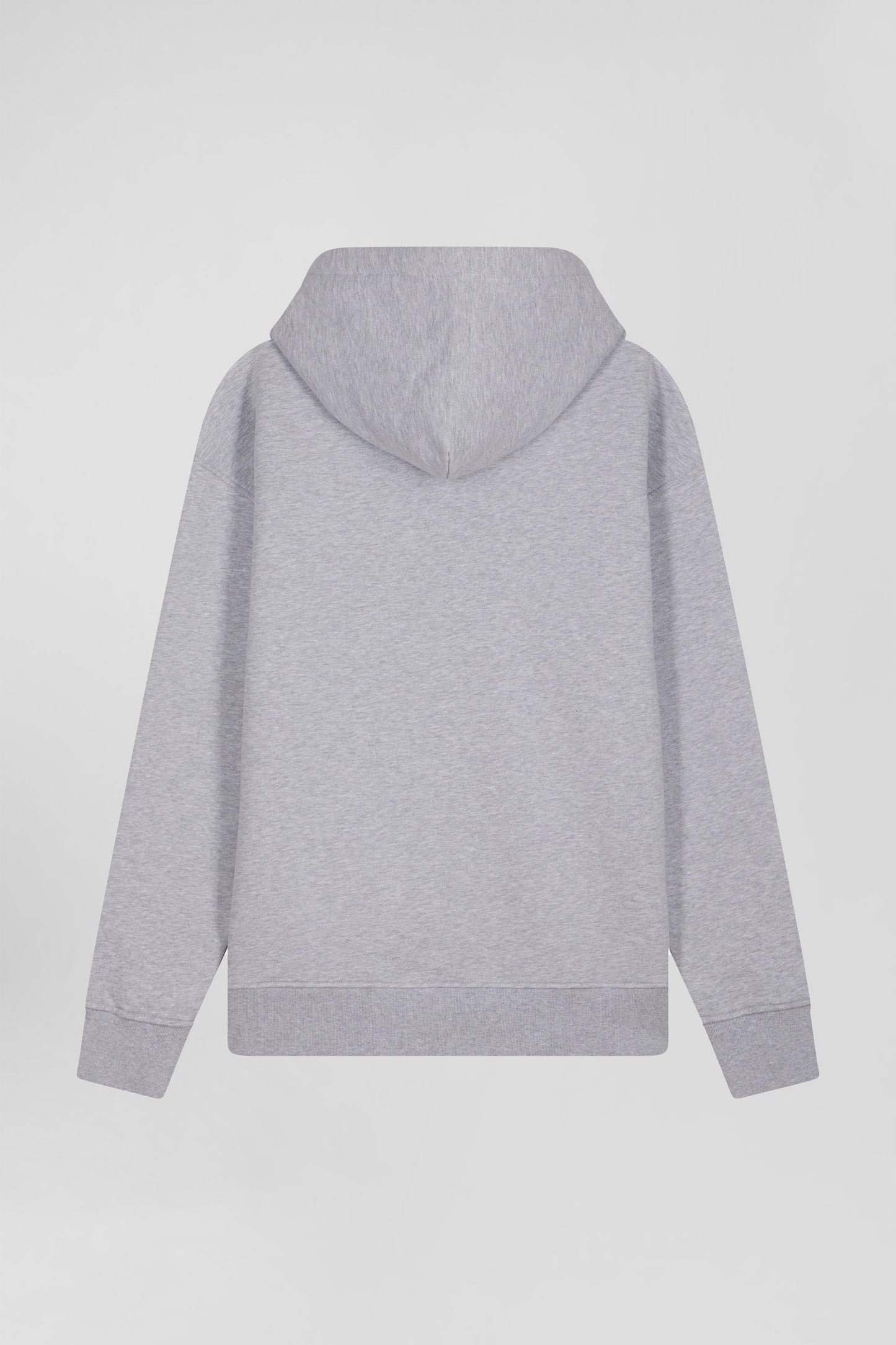 Sweatshirt en coton gris coupe Oversize - Image 5