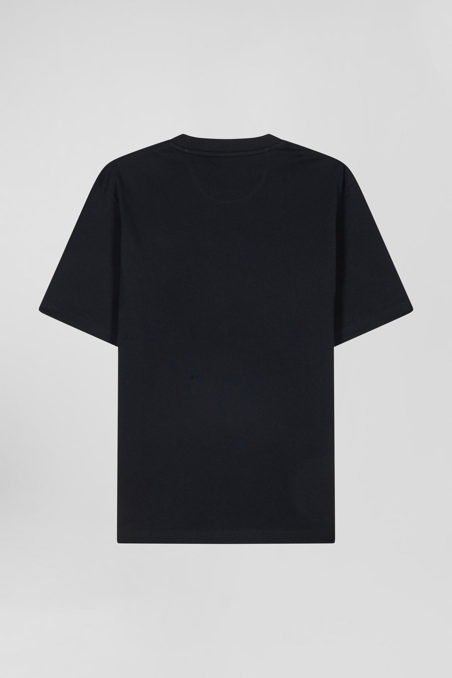 T-shirt manches courtes noir application Eden Park Rugby coupe Oversized - Image 5