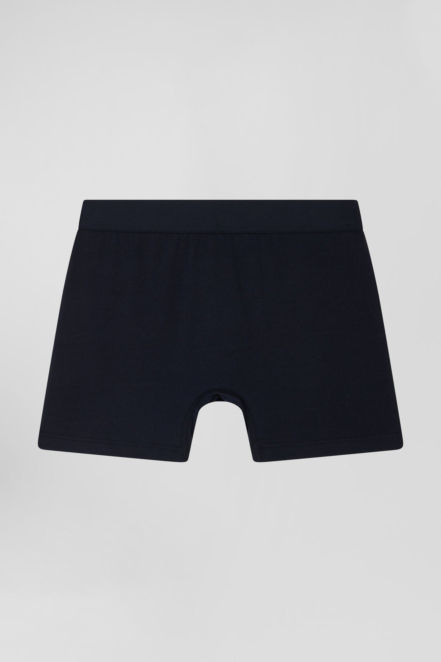 Boxer colorblock en coton stretch bordeaux - Image 2