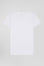 T-shirt en coton stretch blanc