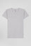 T-shirt en coton stretch gris